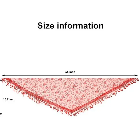 FASHION Towel Scarf Wrap for Women - Navy - Picture 5 of 7